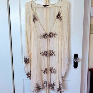 Ranna Gill for BHLDN embroidered dressing gown